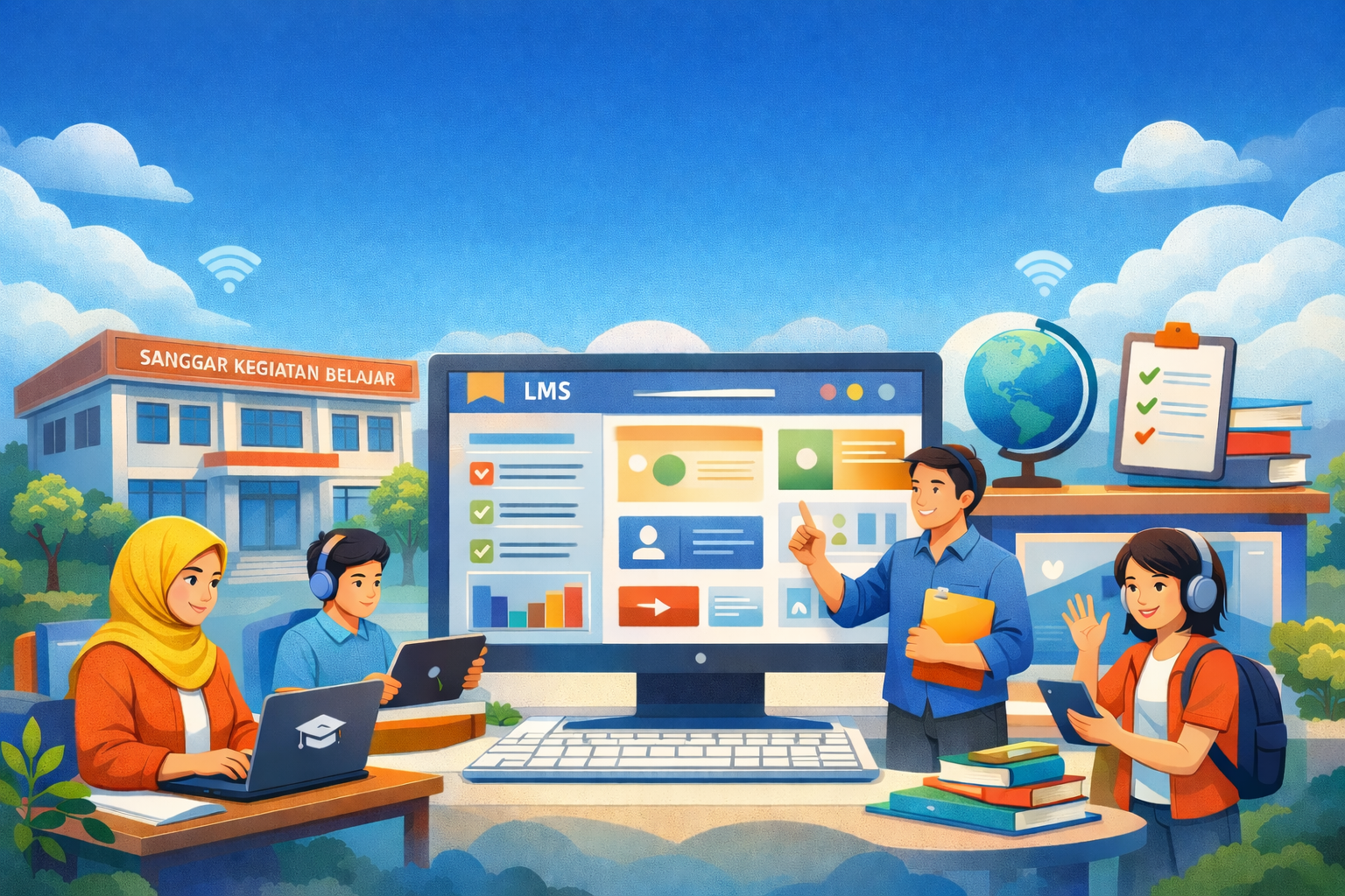 Ilustrasi LMS SKB